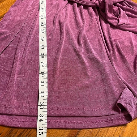 Princess Polly Babydoll Holiday Purple Strike It Up Romper in size 12 - Picture 11 of 12